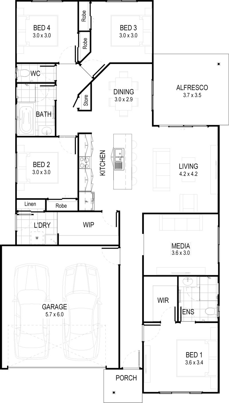 Beaufort home design view 1