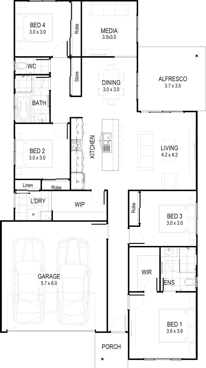 Beaufort home design view 2