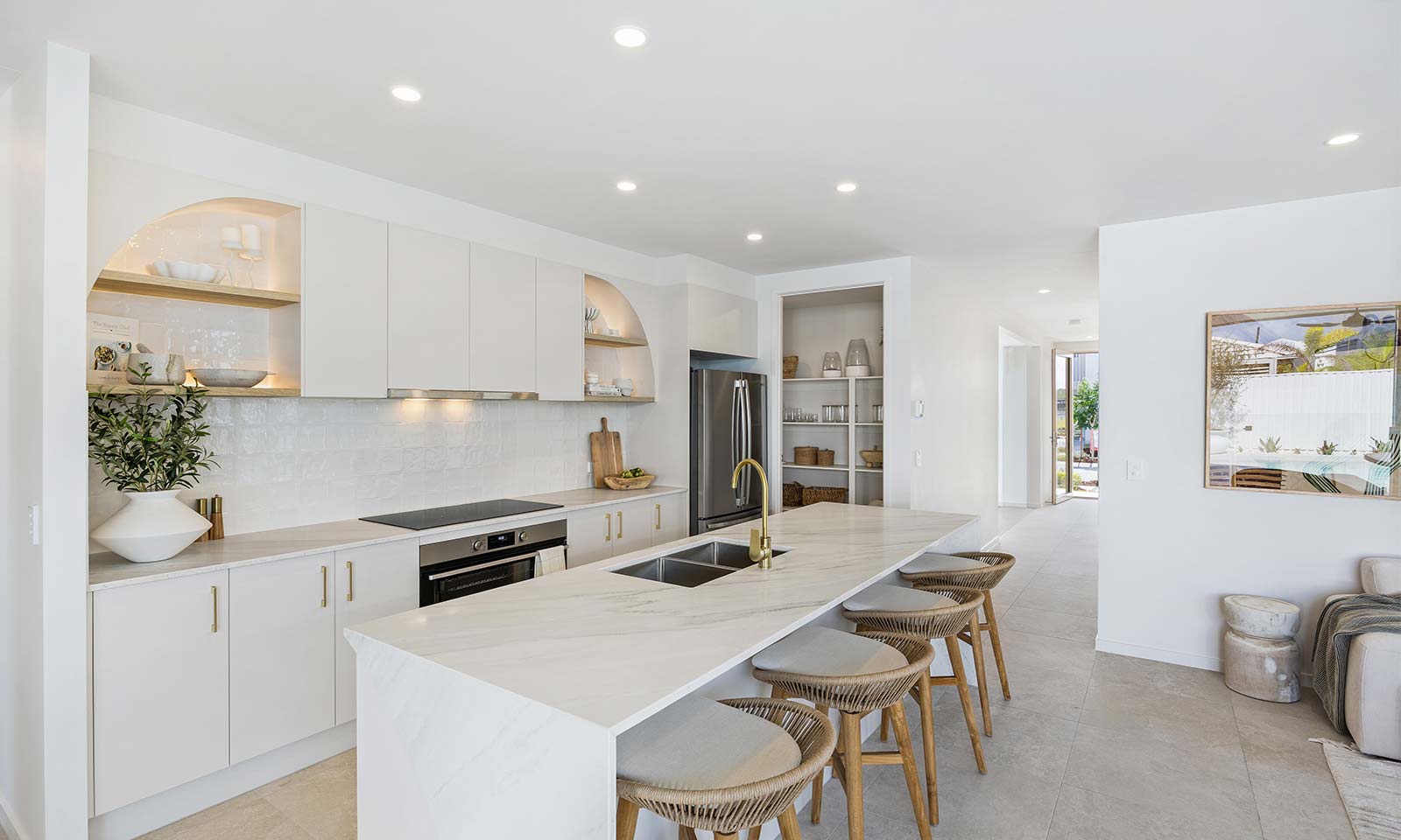 Vantage display homes at Aura